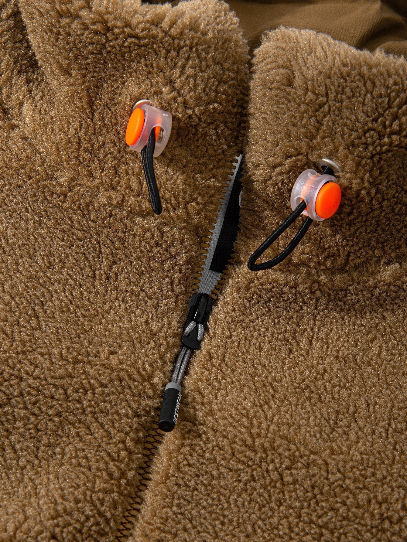 Marcelo | Quilted Lined Teddy Fleece Zip Up Coat - Image 2
