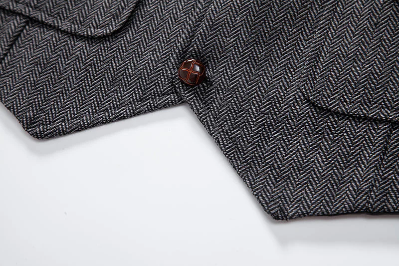 Marcelo | Windsor Herringbone Vest - Image 3