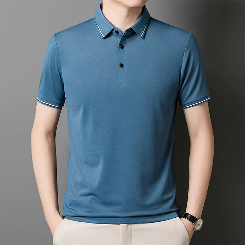 Marco® | Men'S Business Casual Short Sleeve T-Shirt With Cuffs - Image 4
