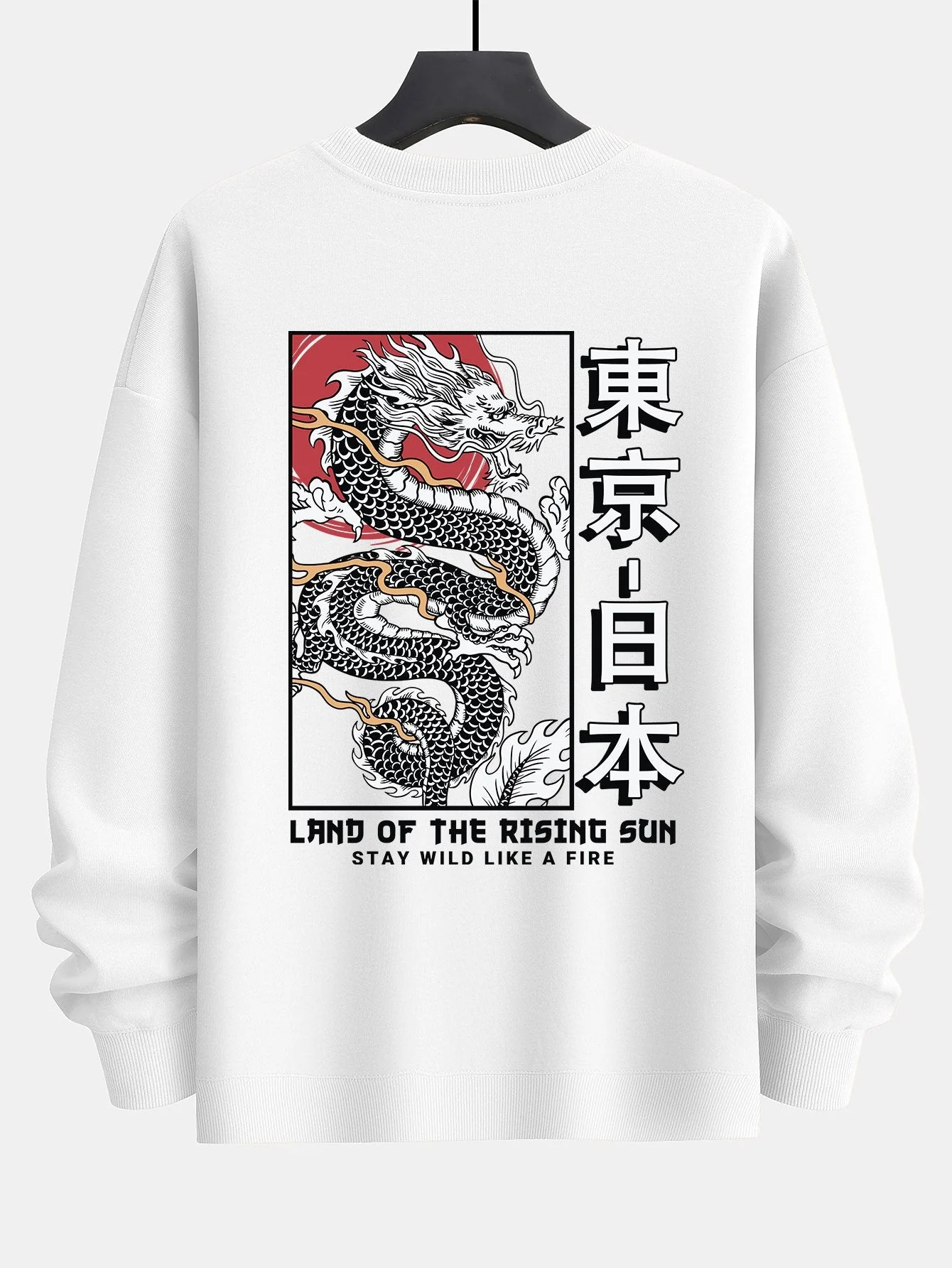 Marco® | Tokyo Dragon Back Print Relax Fit Sweatshirt - Image 3