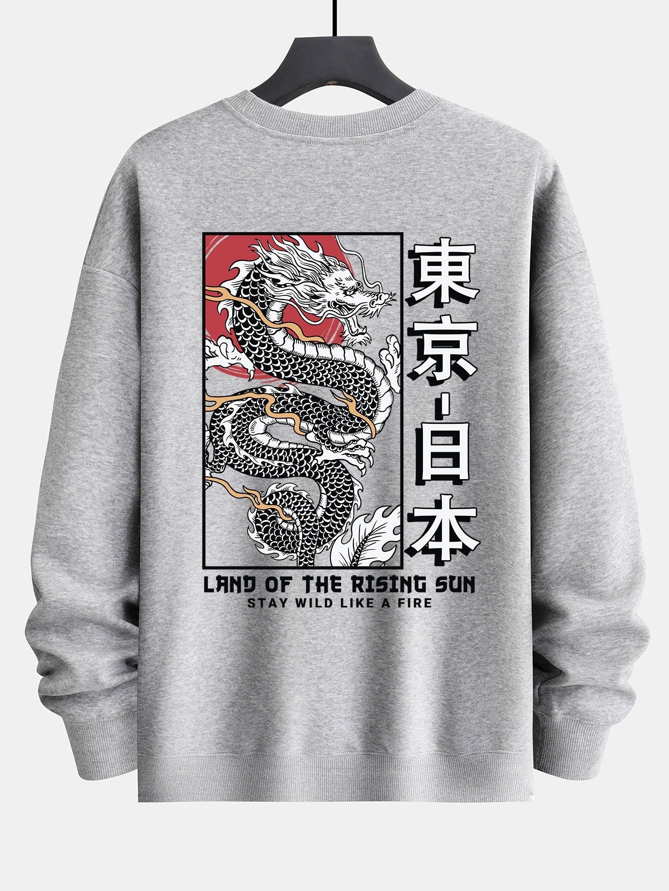 Marco® | Tokyo Dragon Back Print Relax Fit Sweatshirt - Image 8