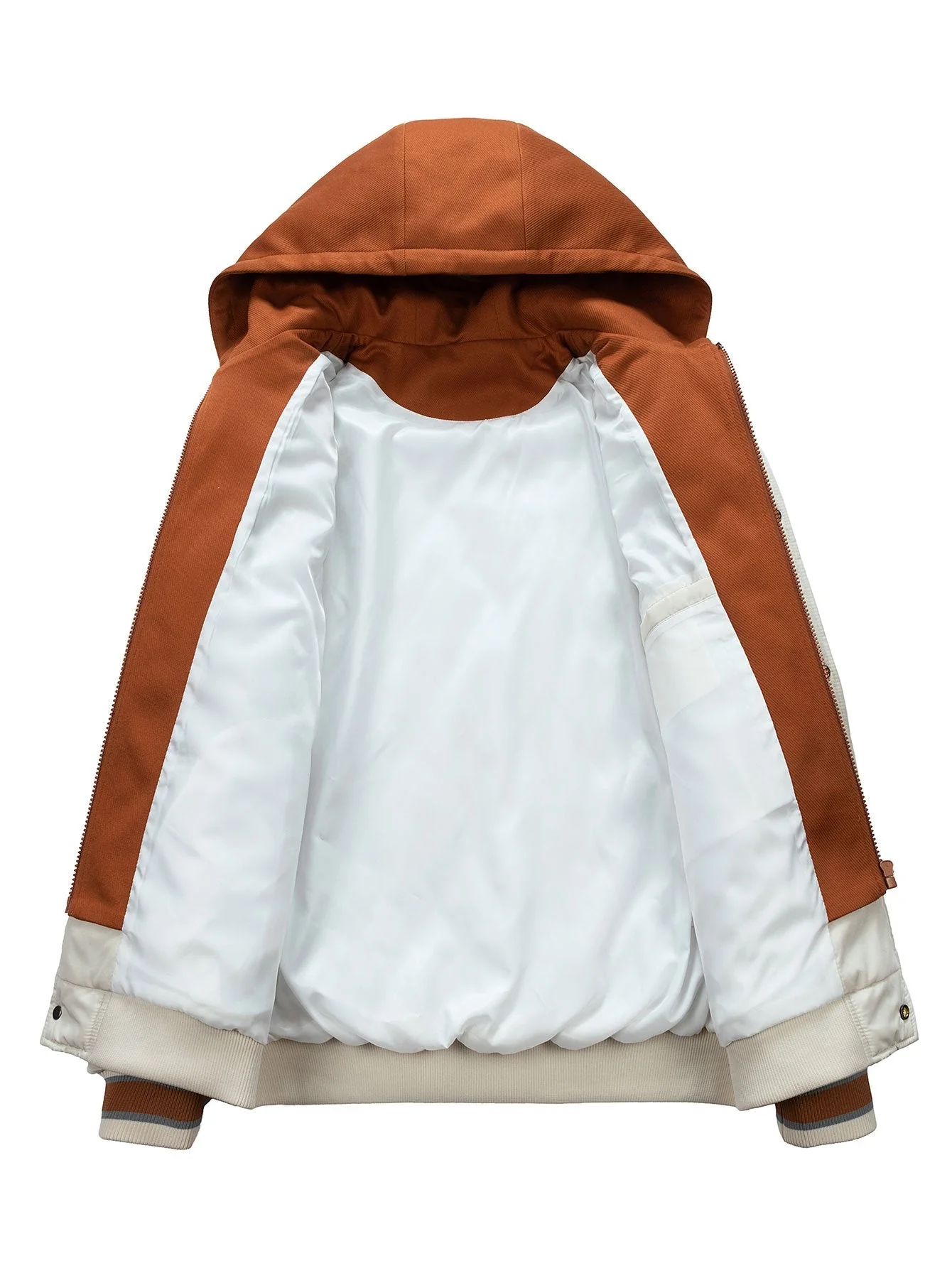 Marco | Quilted Hooded Baseball Jacket - Image 13
