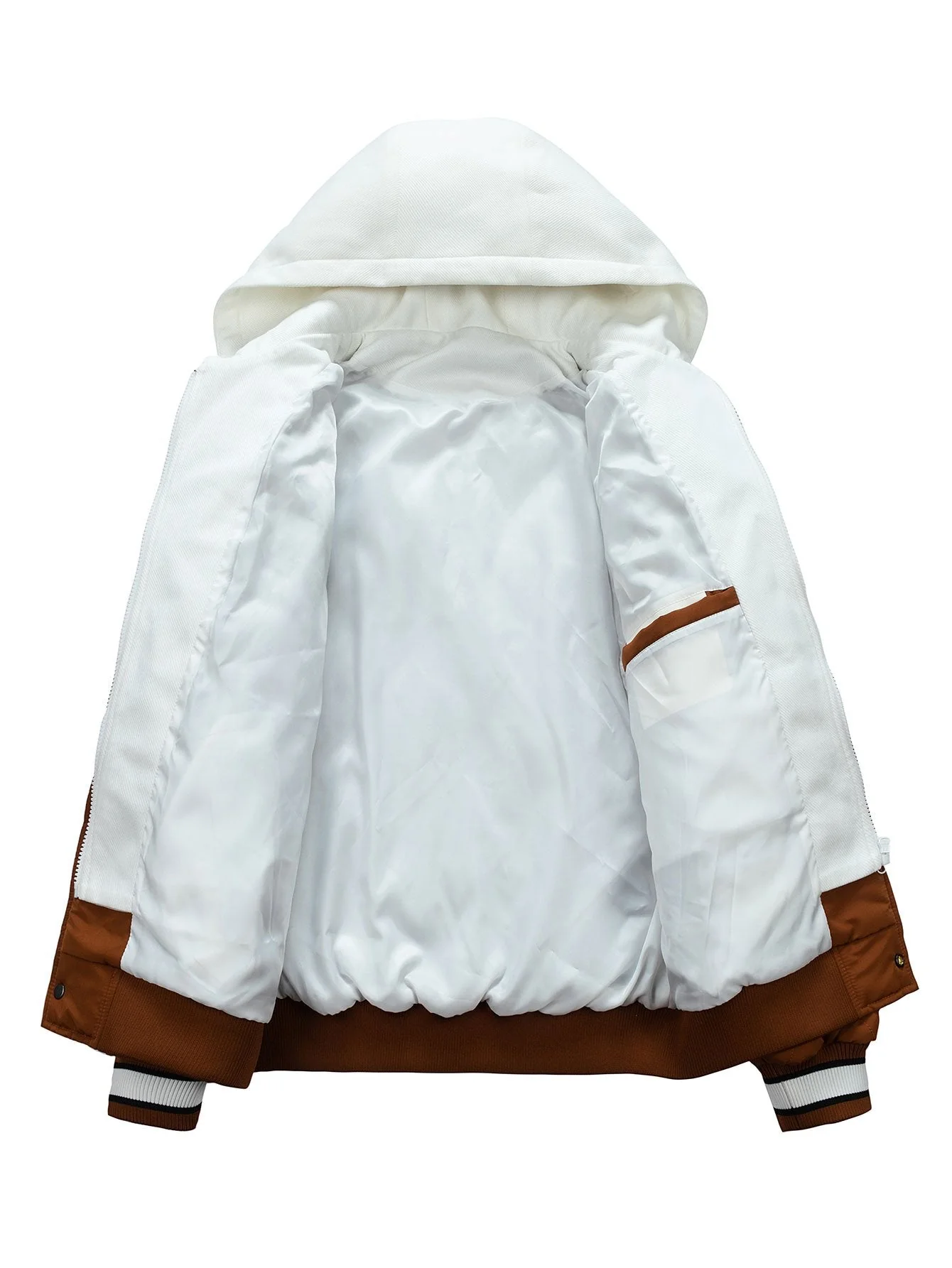 Marco | Quilted Hooded Baseball Jacket - Image 19