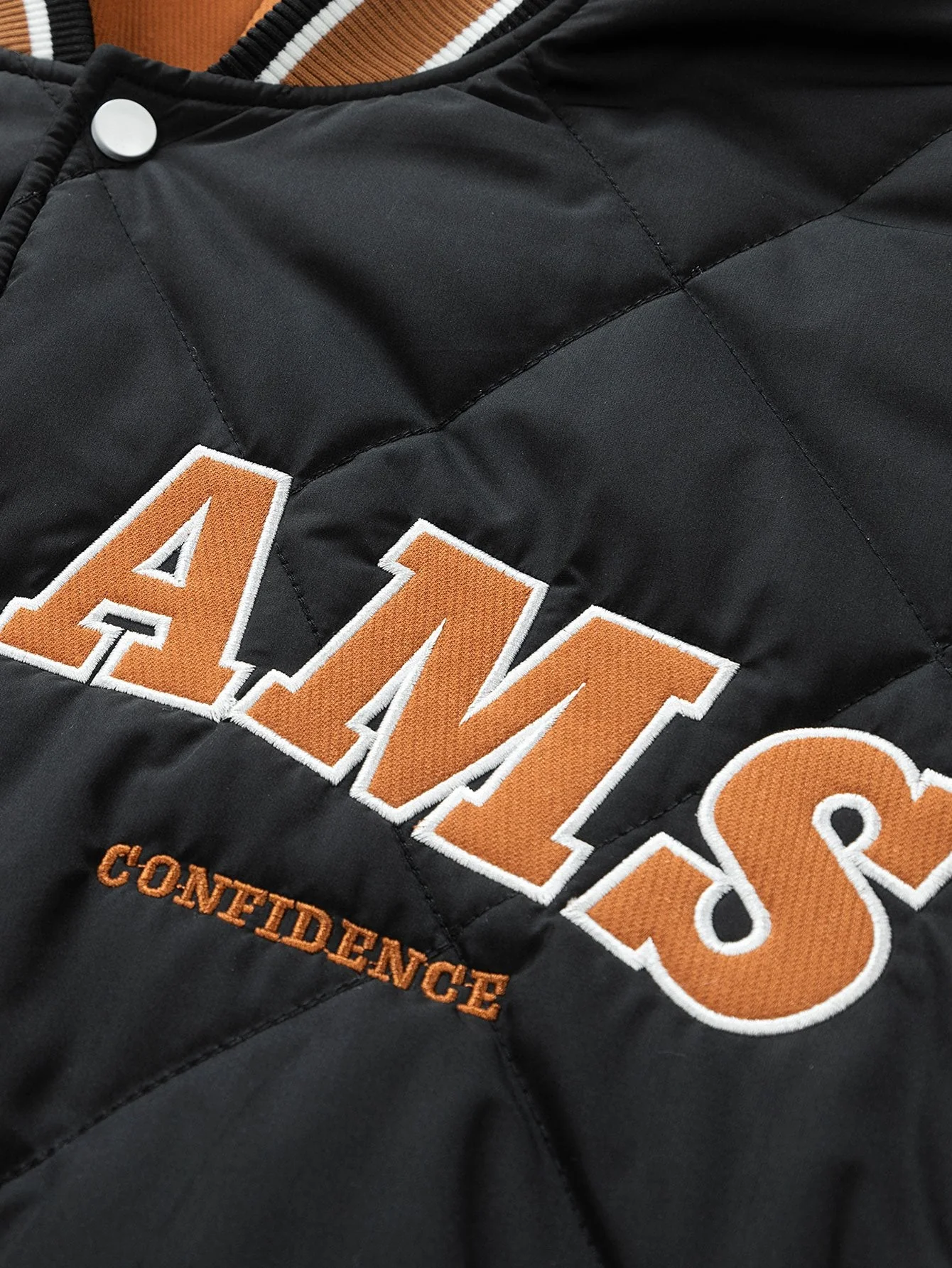 Marco | Quilted Hooded Baseball Jacket - Image 7