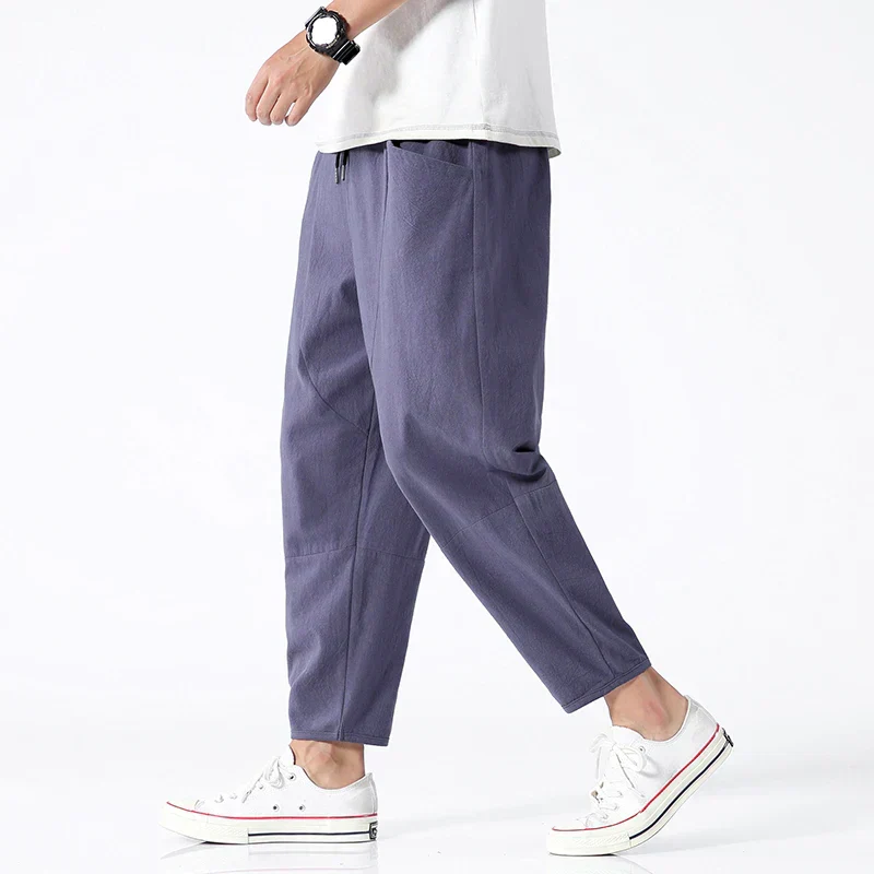 Marcos® | Linen Cropped Pants - Image 2