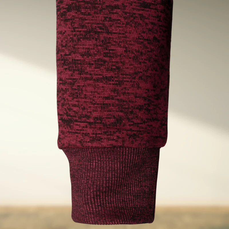 Marcos® | Striped turtleneck sweater with zip - Image 7