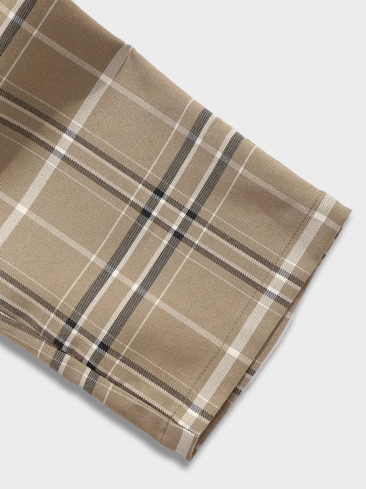 Marcos® | Vintage Button Down Shirt And Checked Trousers Set - Image 6