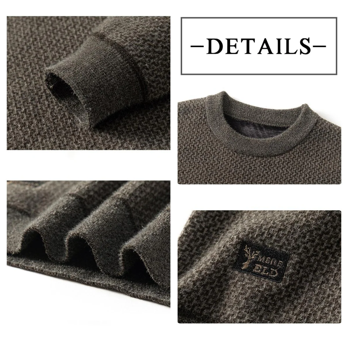 Marcos® | Warm And Comfortable Crew Neck Top For Men Ideal Gift - Image 17