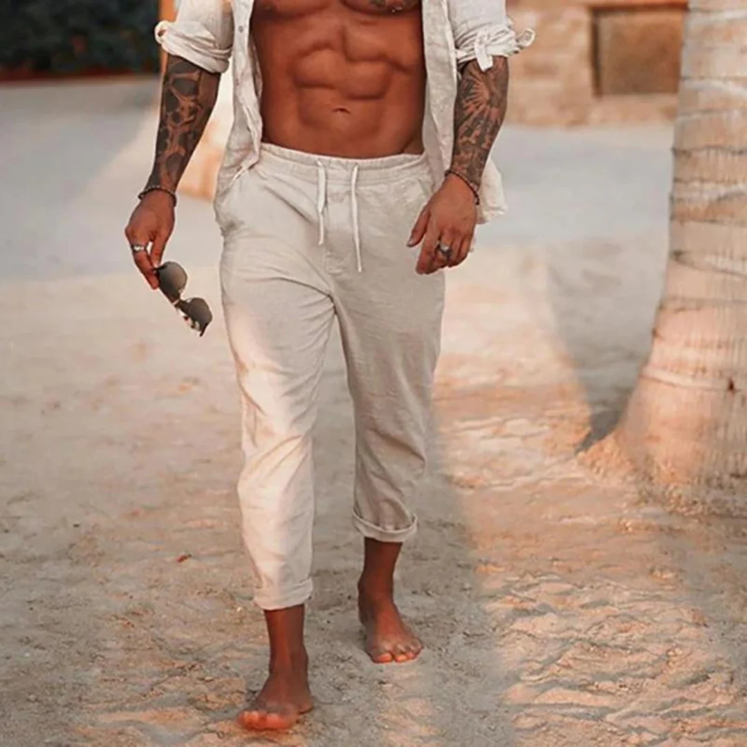 Marino® | Linen Trousers For The Modern Man - Image 3