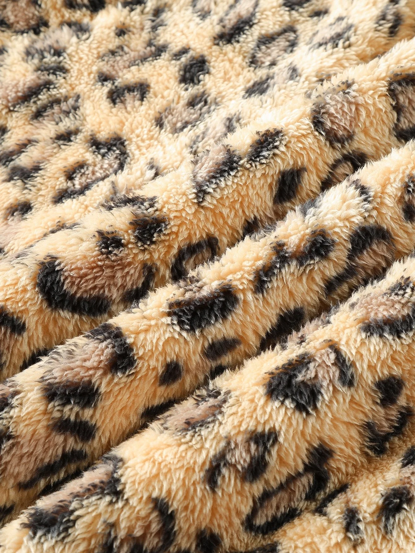 Marius | Leopard Print Faux Fur Hoodie - Image 6