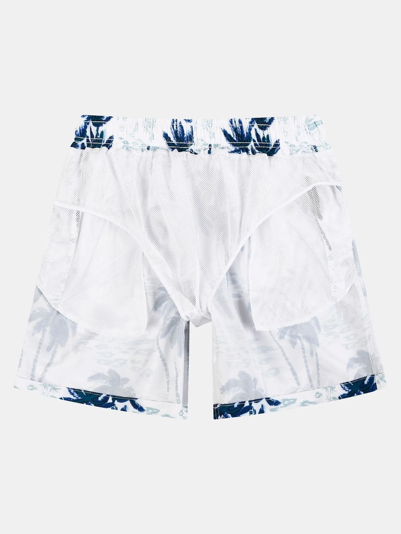 Mark® | Tropical Plant Print Swim Shorts - Image 4