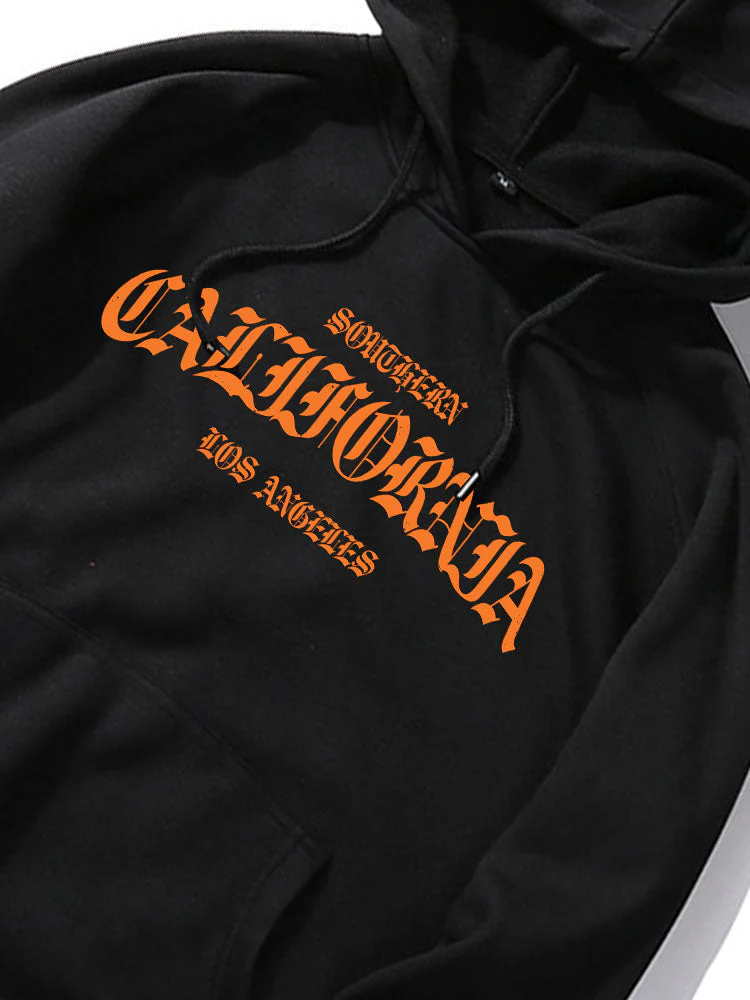 Marley | California Letter Print Hoodie - Image 2