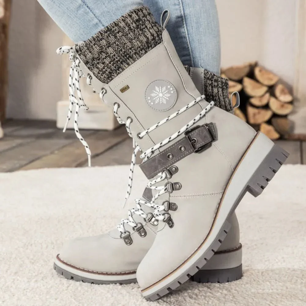 Marlo | Warm winter boots with non-slip sole and waterproof protection - Image 17
