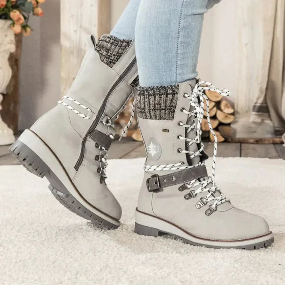 Marlo | Warm winter boots with non-slip sole and waterproof protection - Image 18
