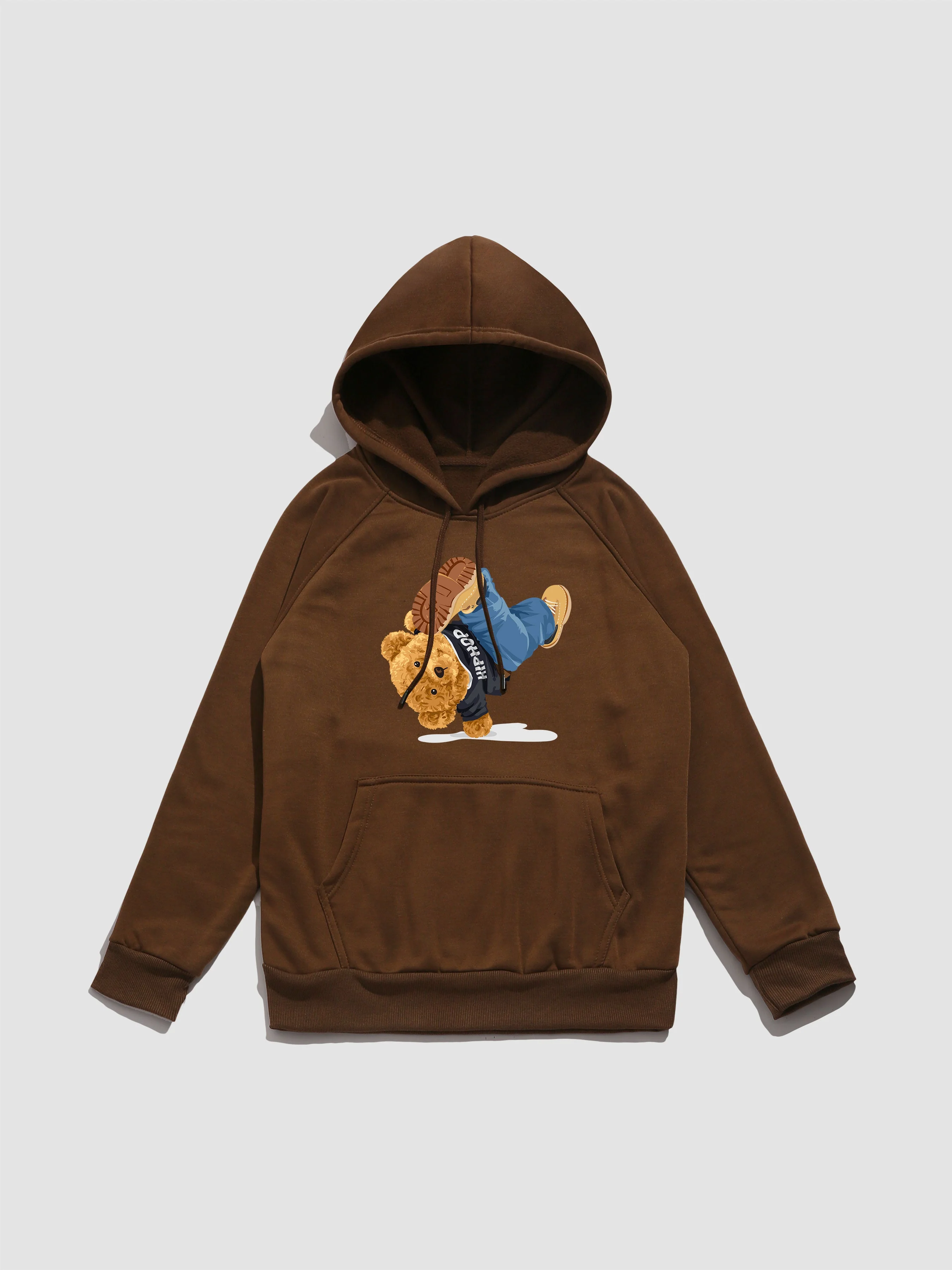 Marquis | Break Dance Bear Print Hoodie - Image 3