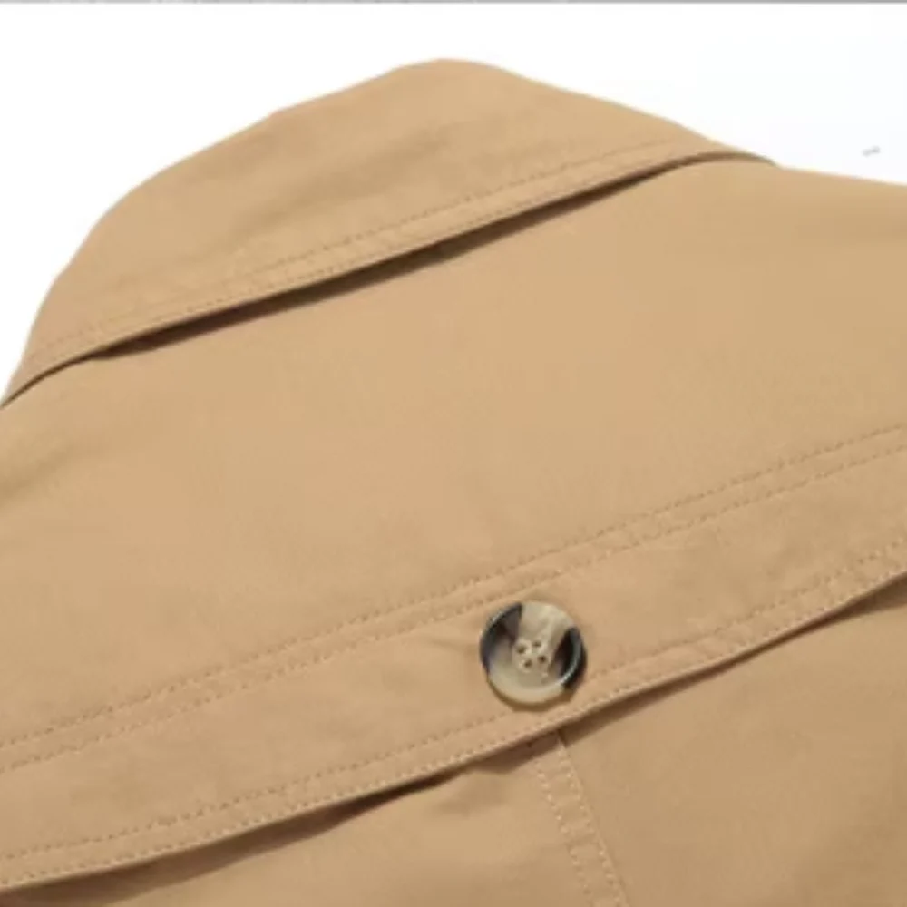 Marquis | Elegant quilted trench coat - Image 11