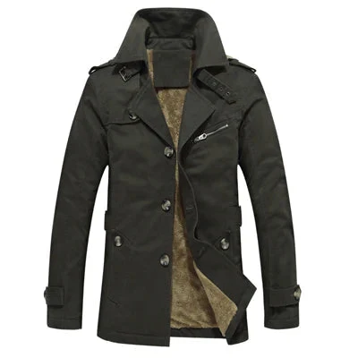 Marquis | Elegant quilted trench coat - Image 6