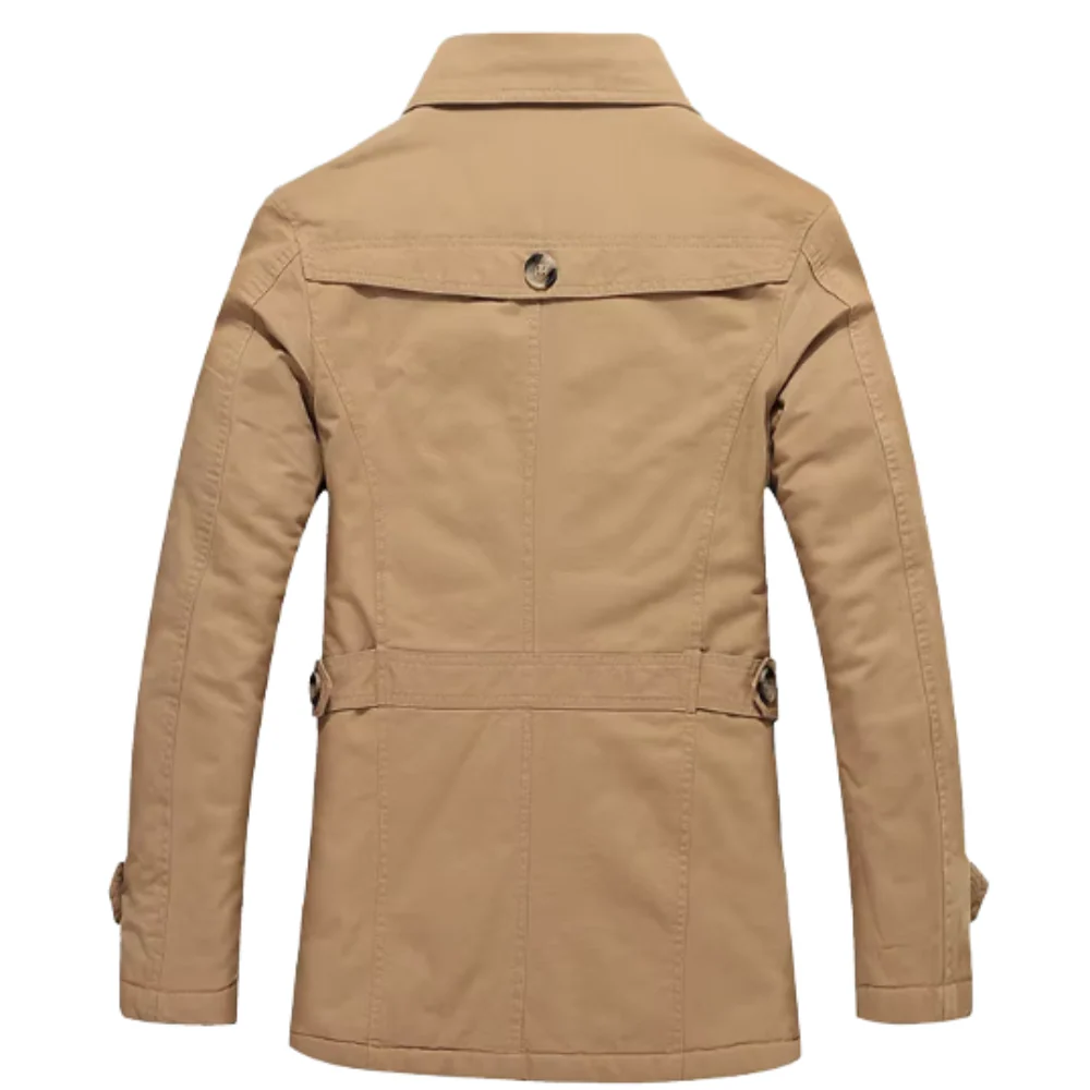 Marquis | Elegant quilted trench coat - Image 8