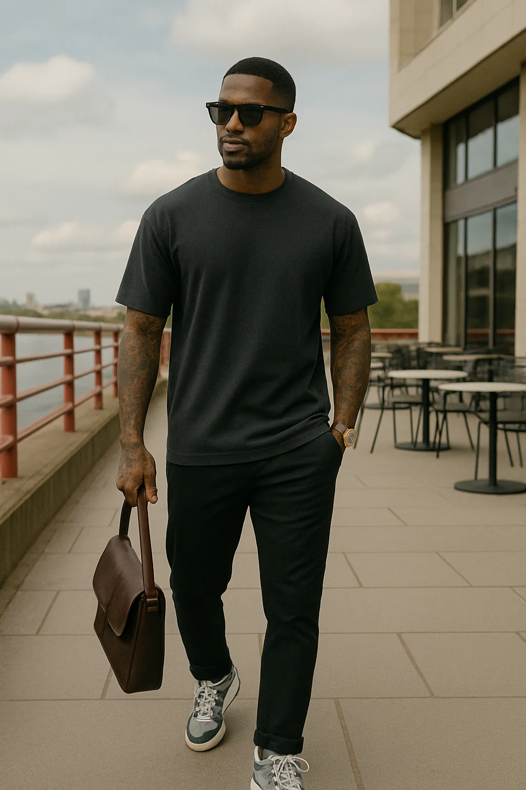 Martín® | Casual Cotton Oversized Tee Set - Image 2