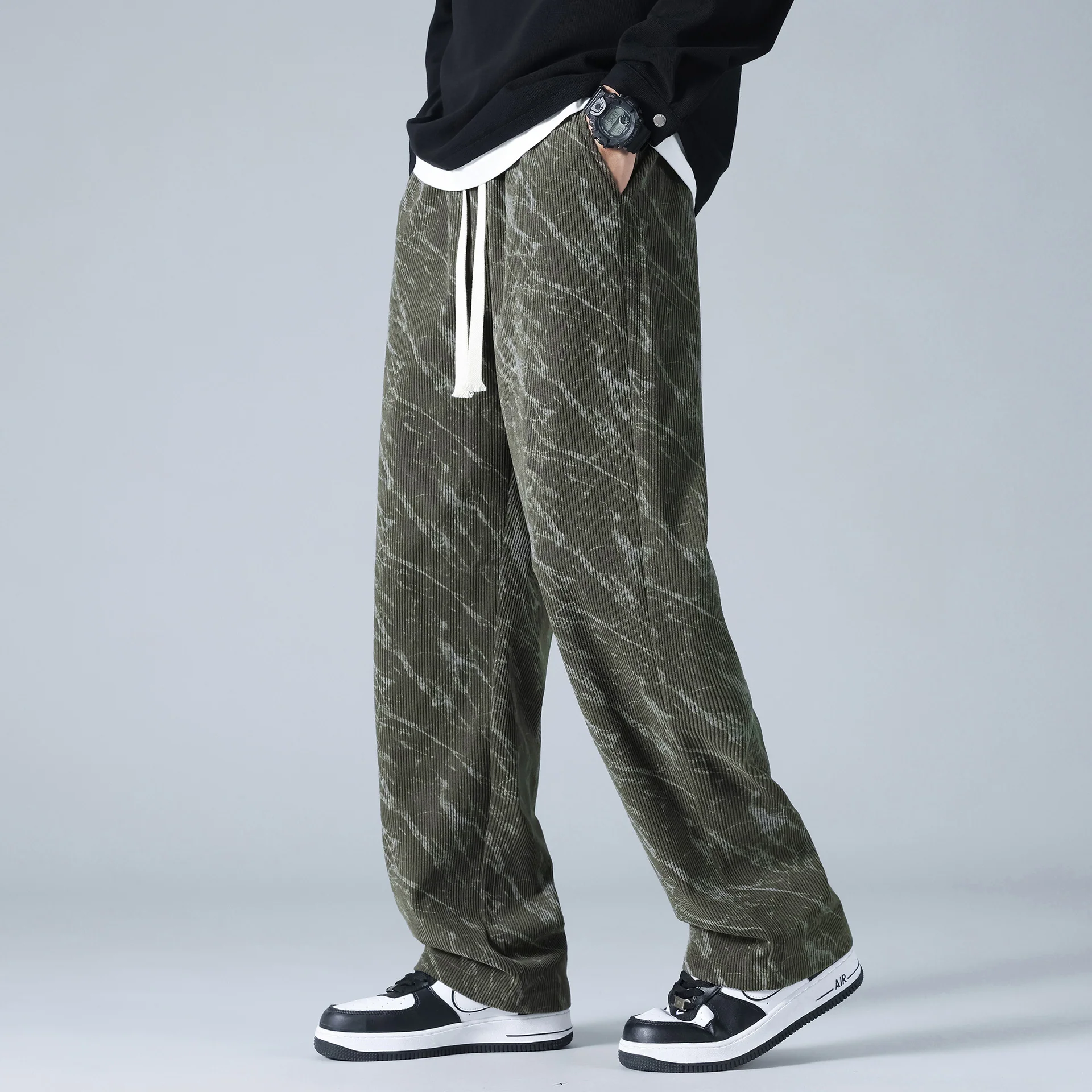 Martín® | Marbled Corduroy Joggers - Image 2