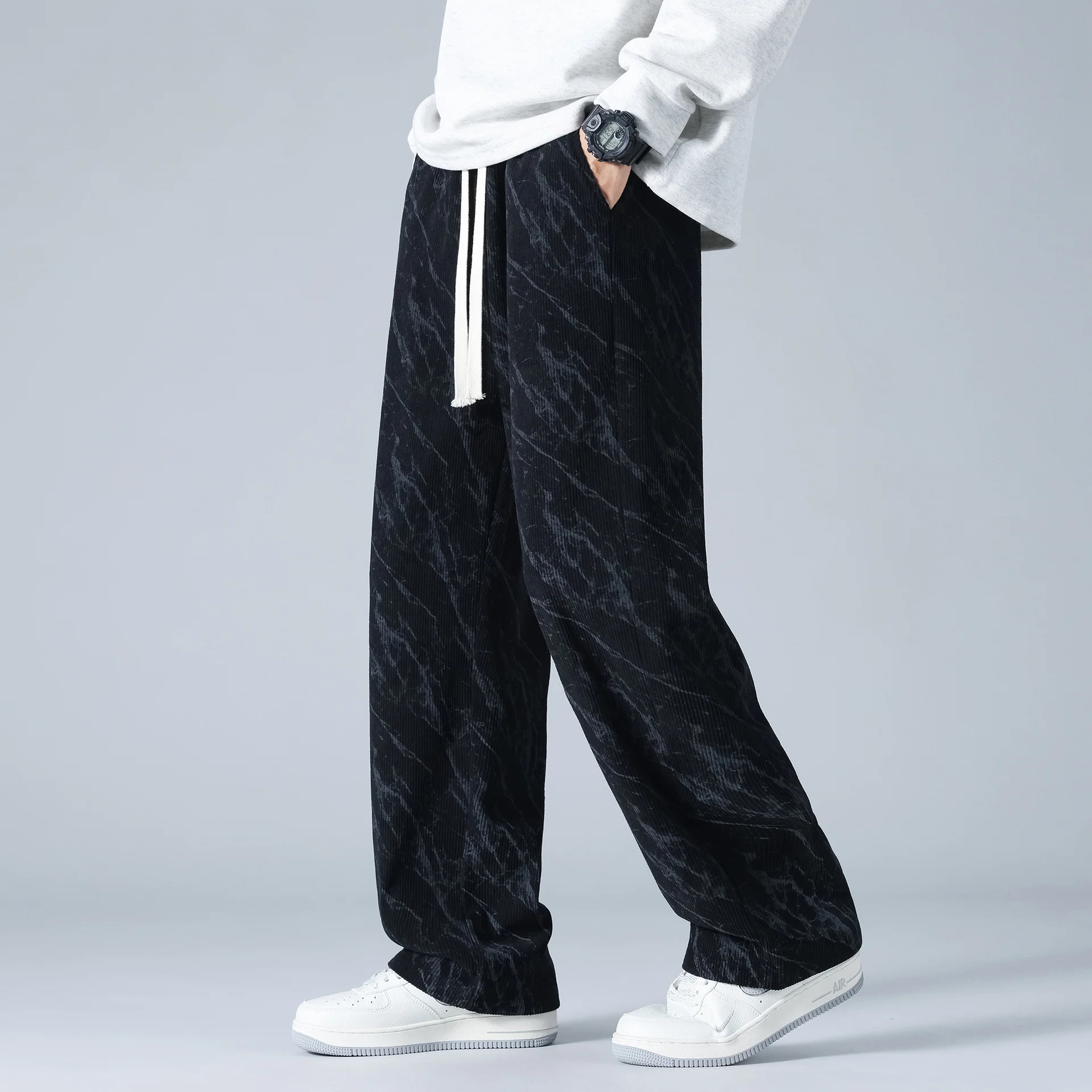 Martín® | Marbled Corduroy Joggers - Image 4