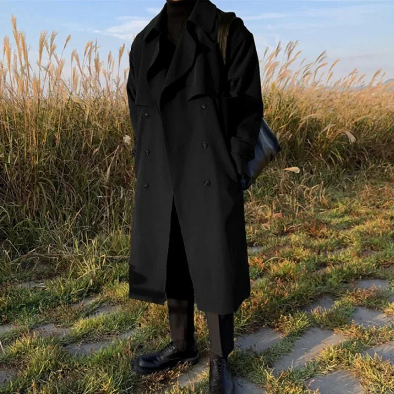 Marvin® | Men’s Long Trench Coat With Relaxed Fit - Image 5