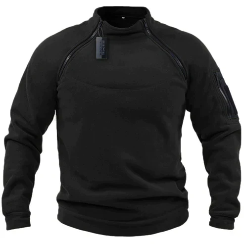 Mason® | Military style fleece sweater - Image 2