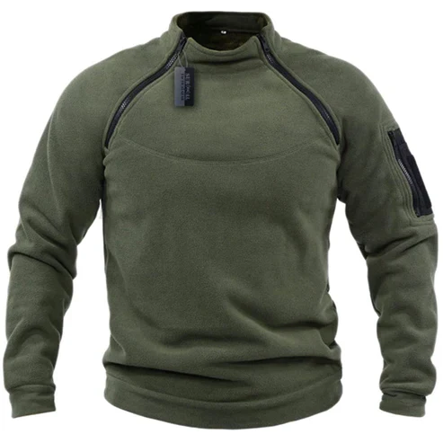 Mason® | Military style fleece sweater - Image 3