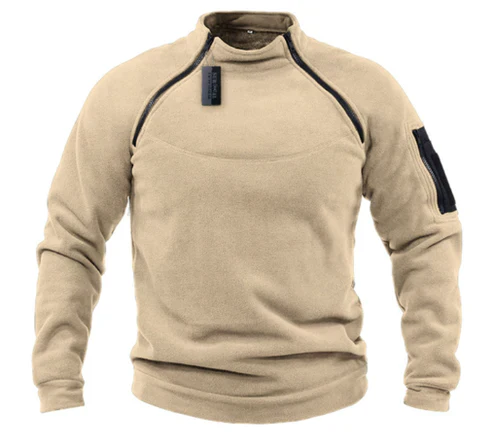 Mason® | Military style fleece sweater - Image 4