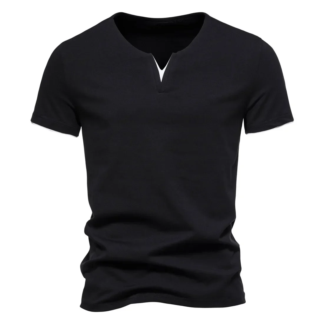 Mason | Elegant V-Neck Shirt - Image 4