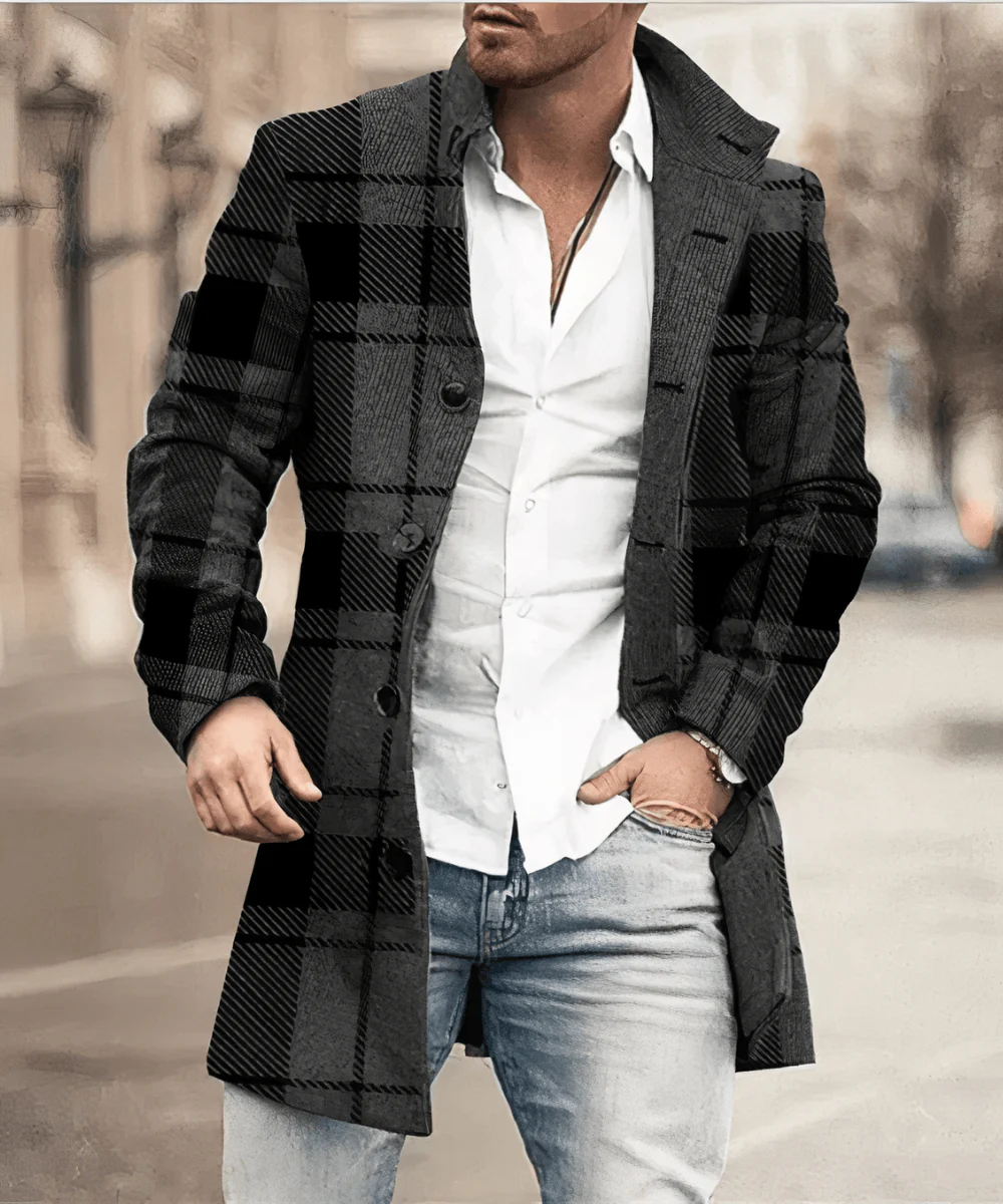 Mateo® | Men’s Trench Coat With Slim Fit - Image 3
