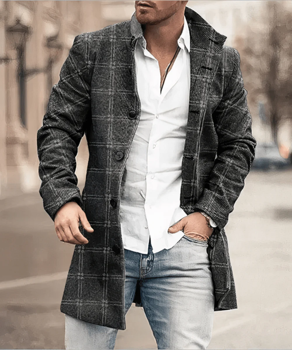 Mateo® | Men’s Trench Coat With Slim Fit - Image 4
