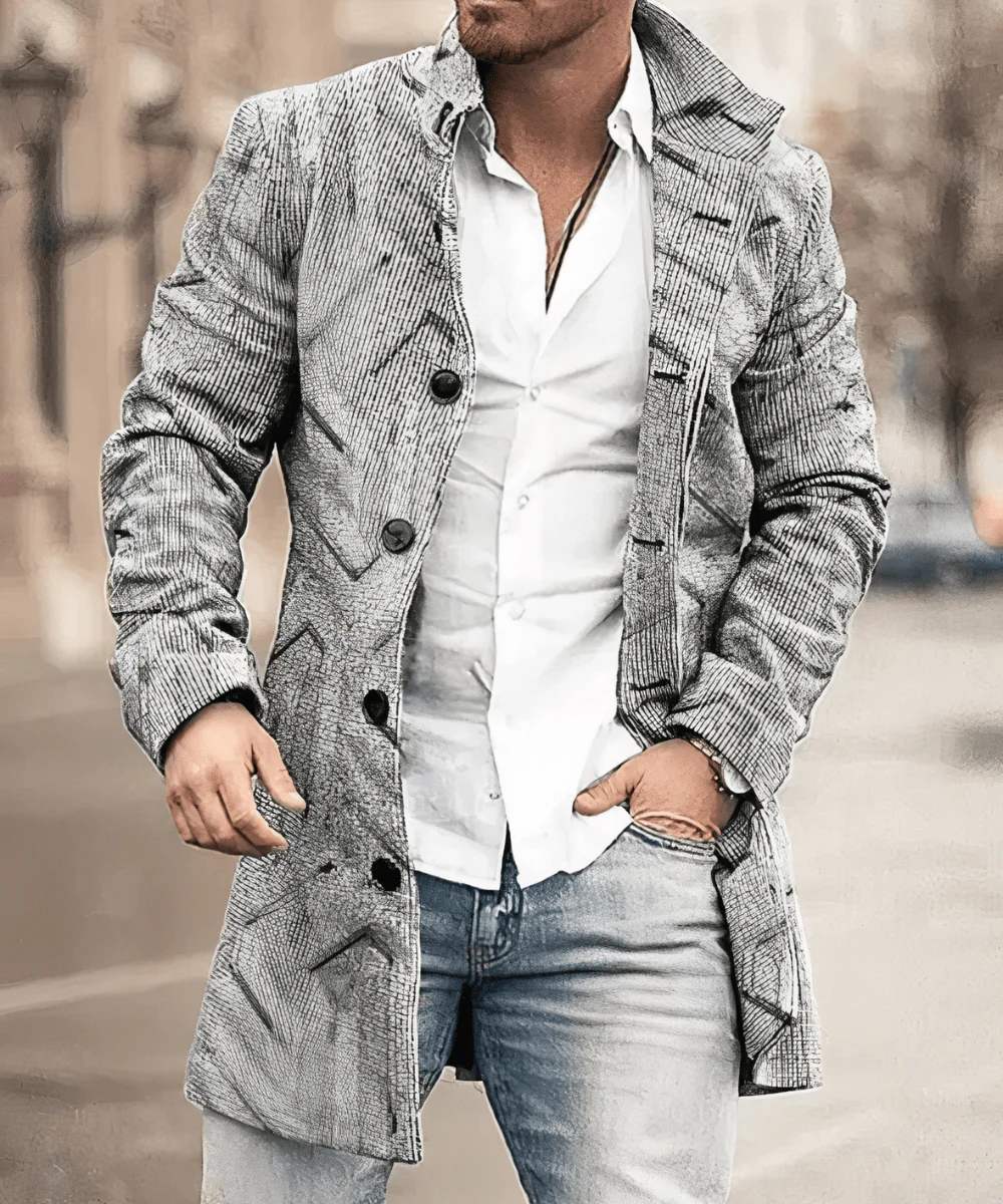 Mateo® | Men’s Trench Coat With Slim Fit - Image 6