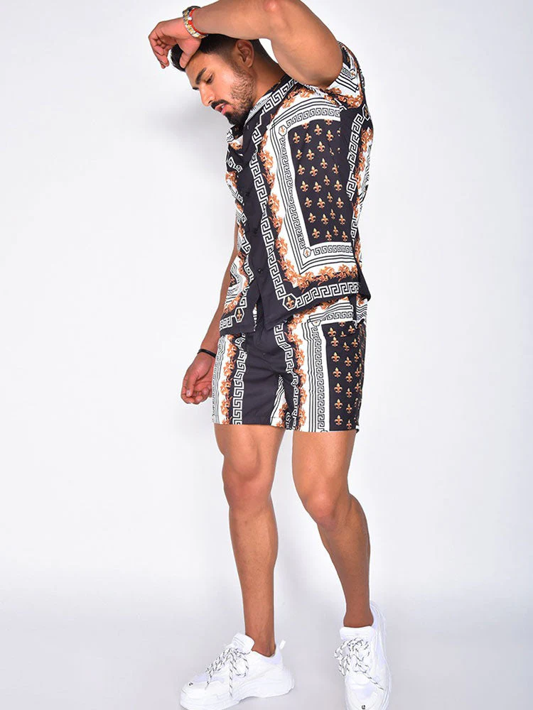 Mateo® | Men'S Shirts With Buttons In Vintage Baroque Style - Image 10