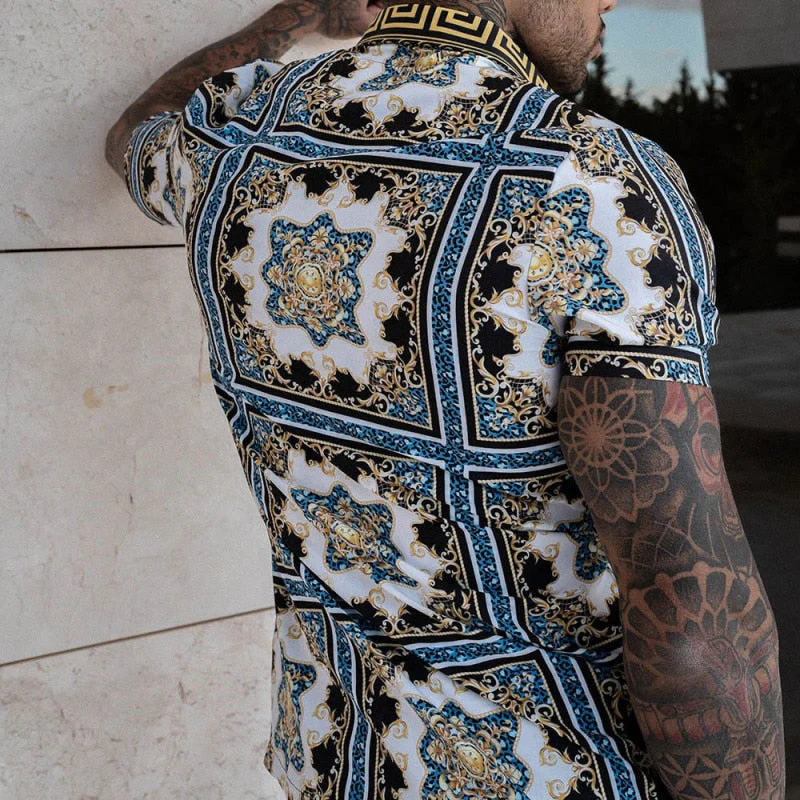 Mateo® | Men'S Shirts With Buttons In Vintage Baroque Style - Image 3