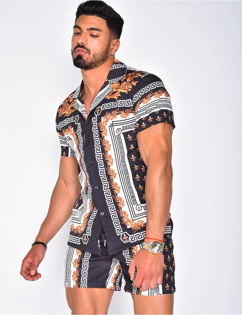 Mateo® | Men'S Shirts With Buttons In Vintage Baroque Style - Image 6