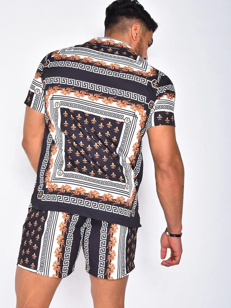 Mateo® | Men'S Shirts With Buttons In Vintage Baroque Style - Image 7