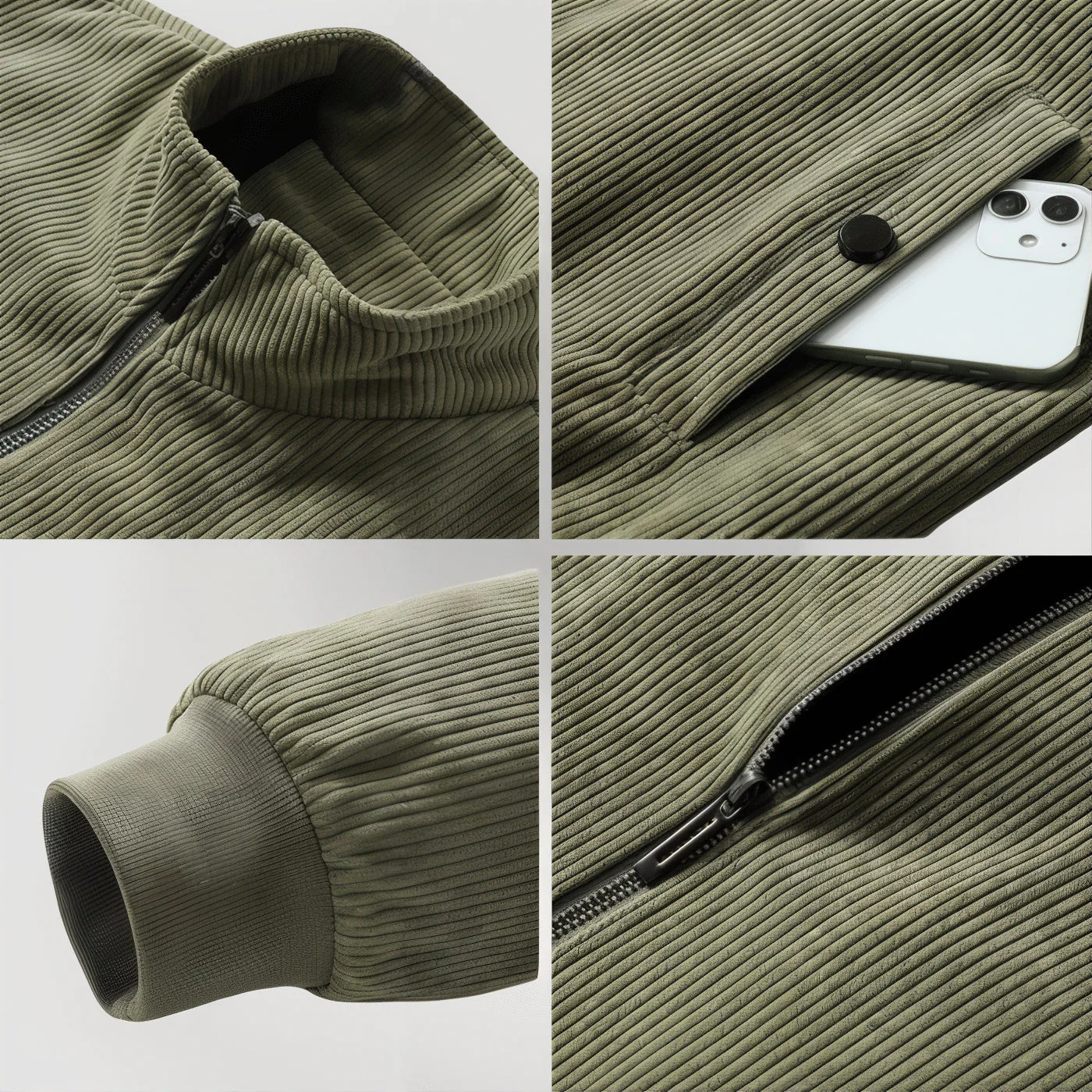 Mateo® | Sherpa-lined Corduroy jacket - Image 2