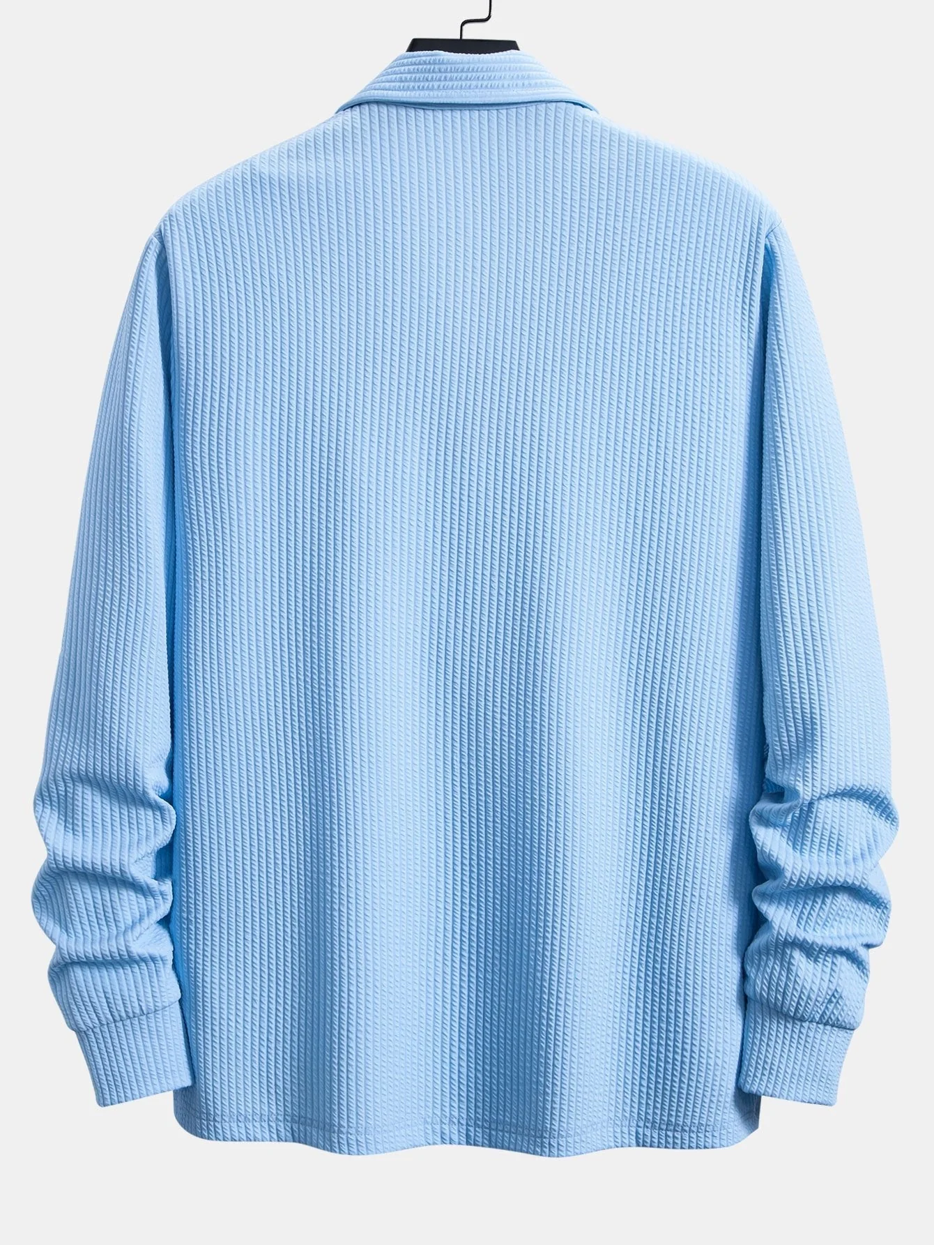 Mateo | Long Sleeve Ribbed Polo - Image 7