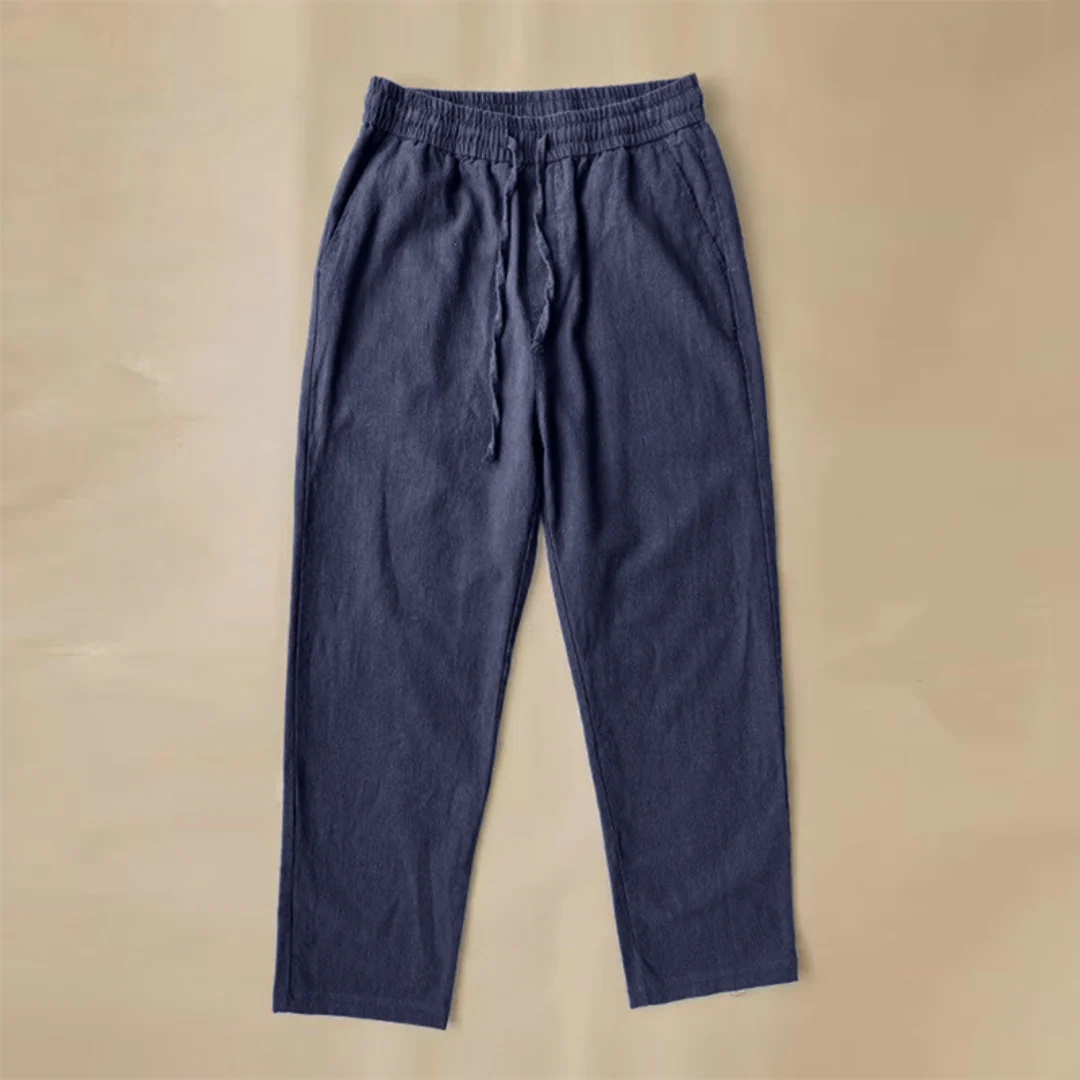 Mateo | Sandro Relaxed Fit Linen Pants - Image 3