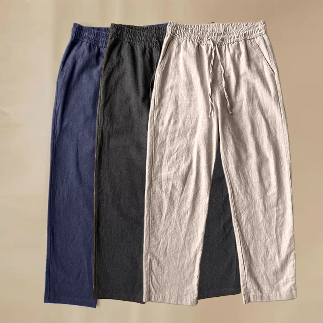 Mateo | Sandro Relaxed Fit Linen Pants - Image 6