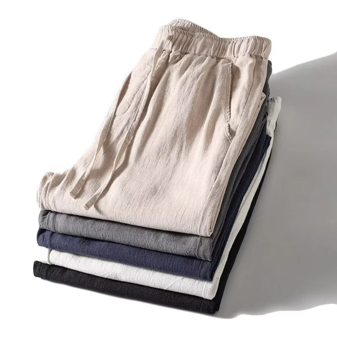 Mateo | Sandro Relaxed Fit Linen Pants - Image 7