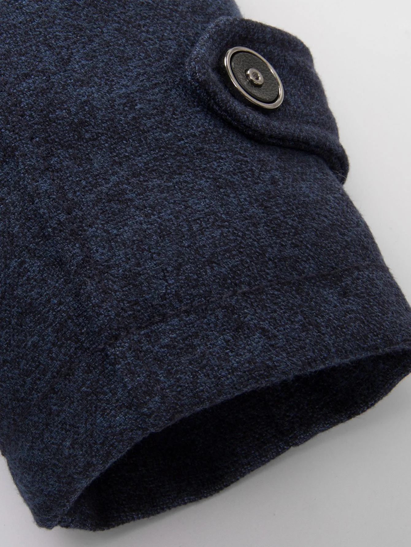 Mateo | Teddy Lined Funnel Neck Wool Look Coat - Image 11