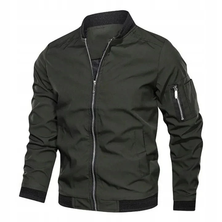 Matias | Stylish zip-up bomber jacket - Image 10