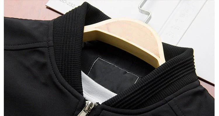 Matias | Stylish zip-up bomber jacket - Image 3