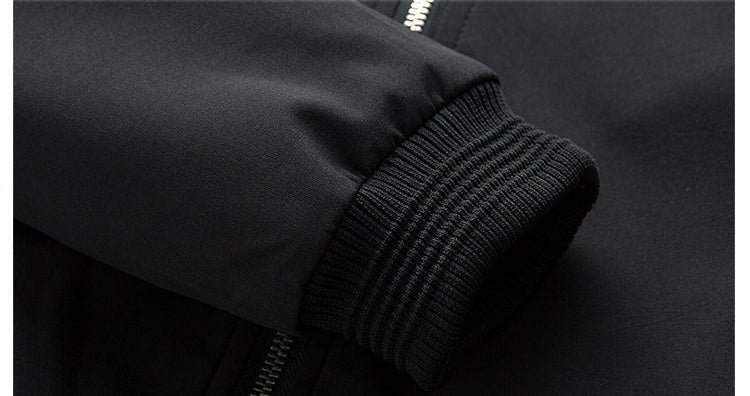 Matias | Stylish zip-up bomber jacket - Image 4
