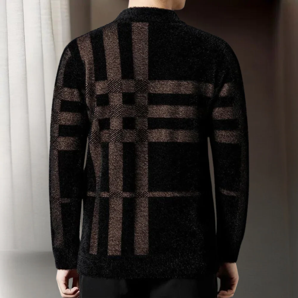 Matthew® | Men'S Comfort Stretch Knitted Sweater - Image 3