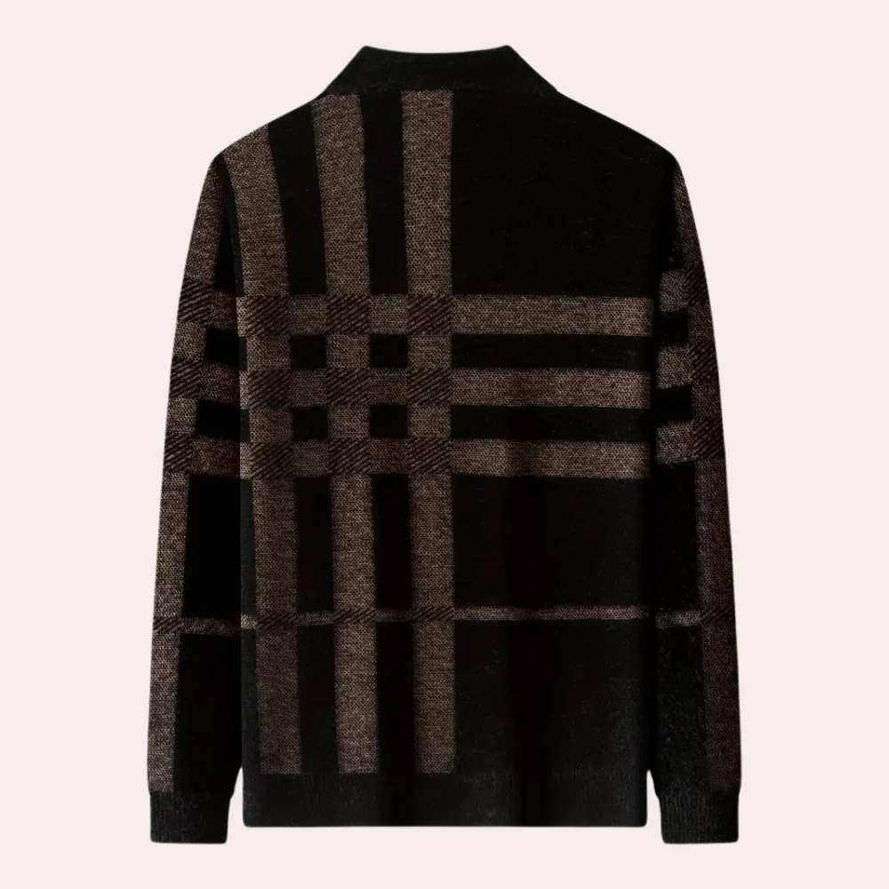 Matthew® | Men'S Comfort Stretch Knitted Sweater - Image 4