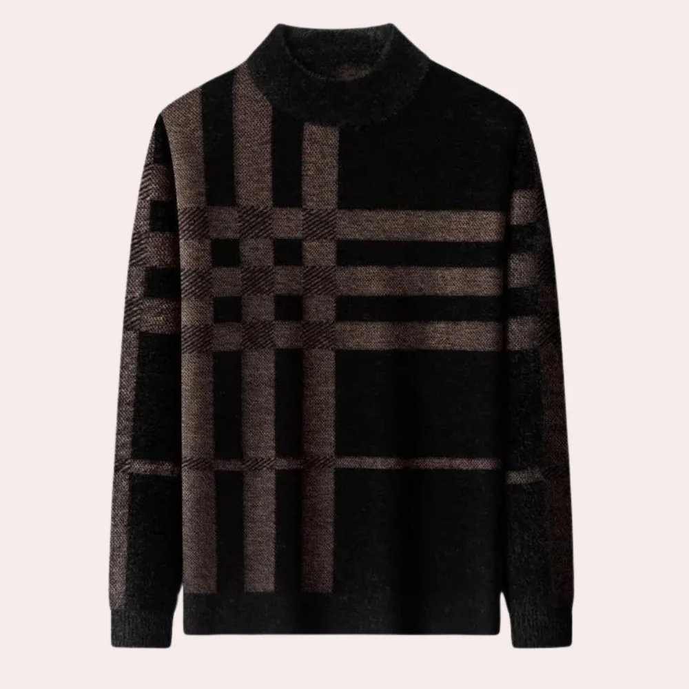 Matthew® | Men'S Comfort Stretch Knitted Sweater - Image 7