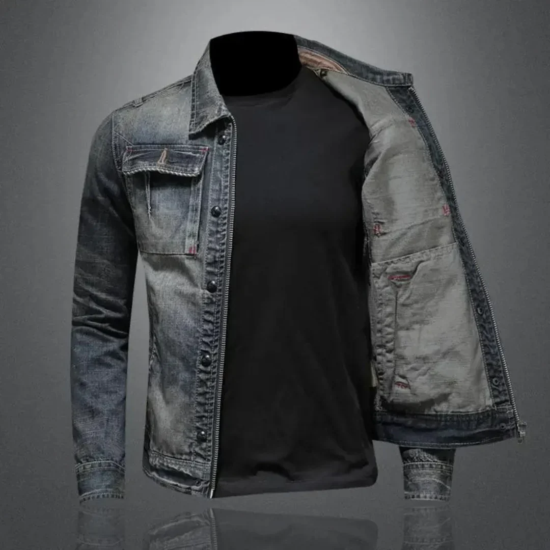 Matthew® | Robust insulated denim jacket - Image 2